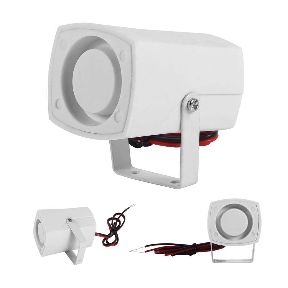 Wired Mini Horn Siren Loud Home Vehicle Security Sound Alarm System With view 8