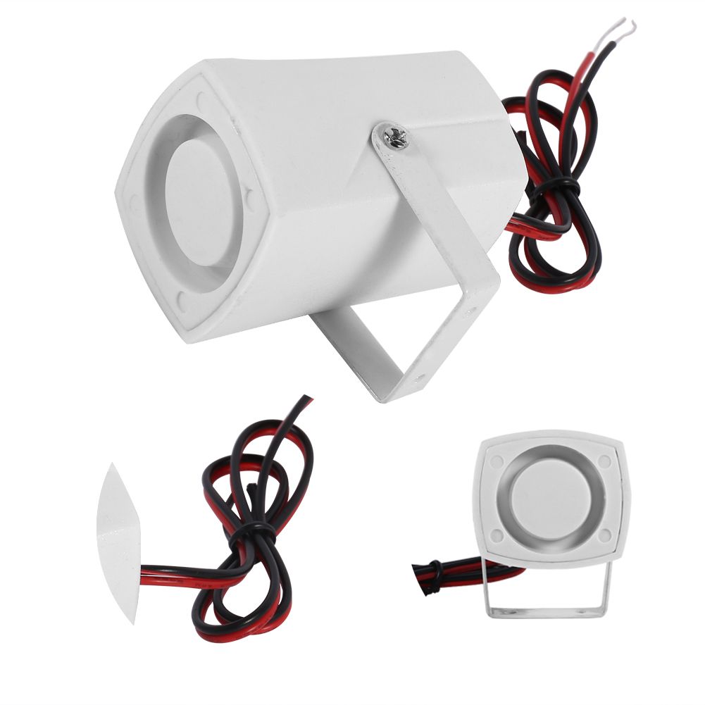 Wired Mini Horn Siren Loud Home Vehicle Security Sound Alarm System With view 10