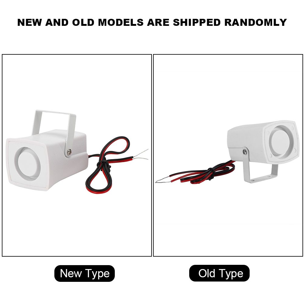 Wired Mini Horn Siren Loud Home Vehicle Security Sound Alarm System With view 12