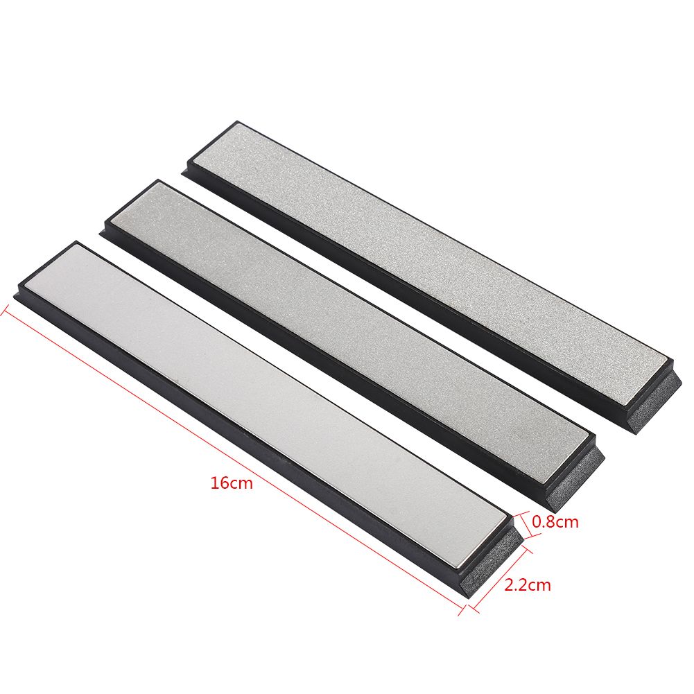 3Pcs/Pack 240/600/1000 Grit Kitchen Tool Sharpening Stone Knives Sharpener view 8