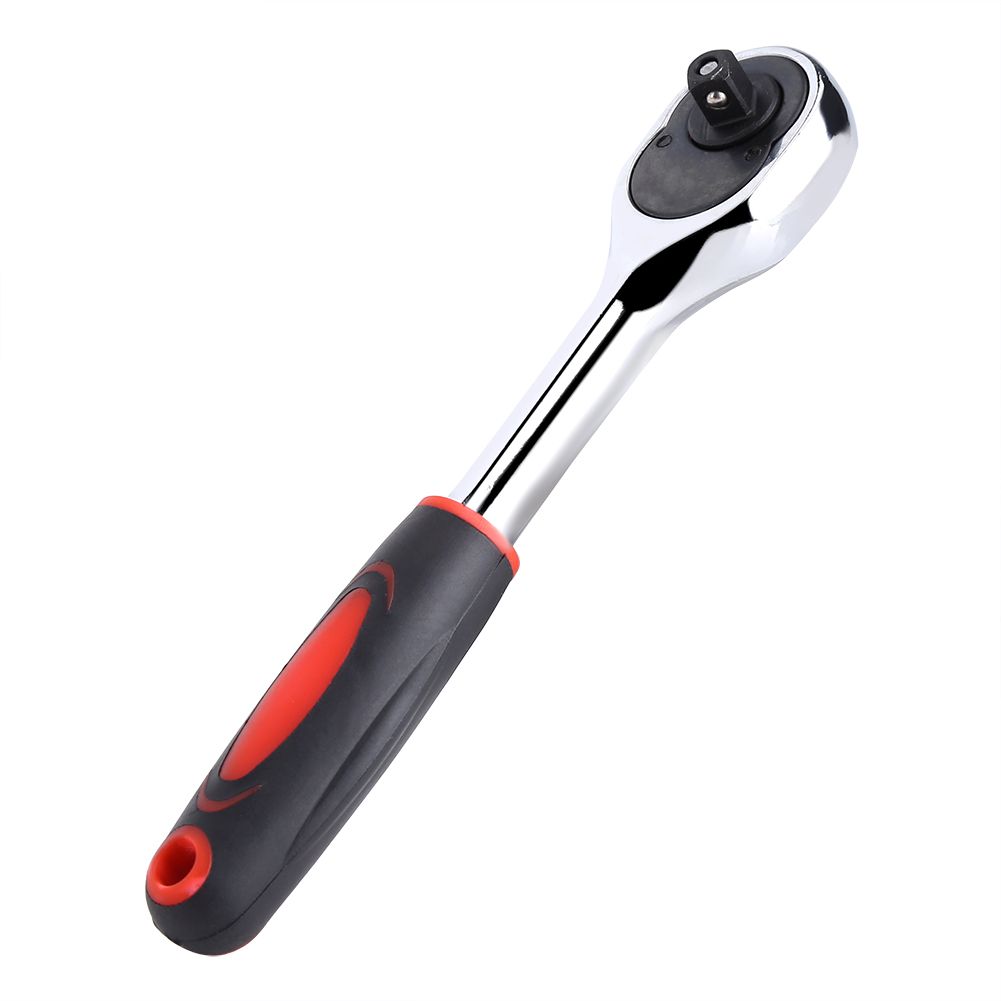 1PC Heavy Duty 1/4" Drive Quick Release Ratchet Socket Wrench Hand Bike Car view 8