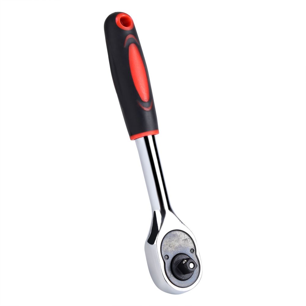 1PC Heavy Duty 1/4" Drive Quick Release Ratchet Socket Wrench Hand Bike Car view 9