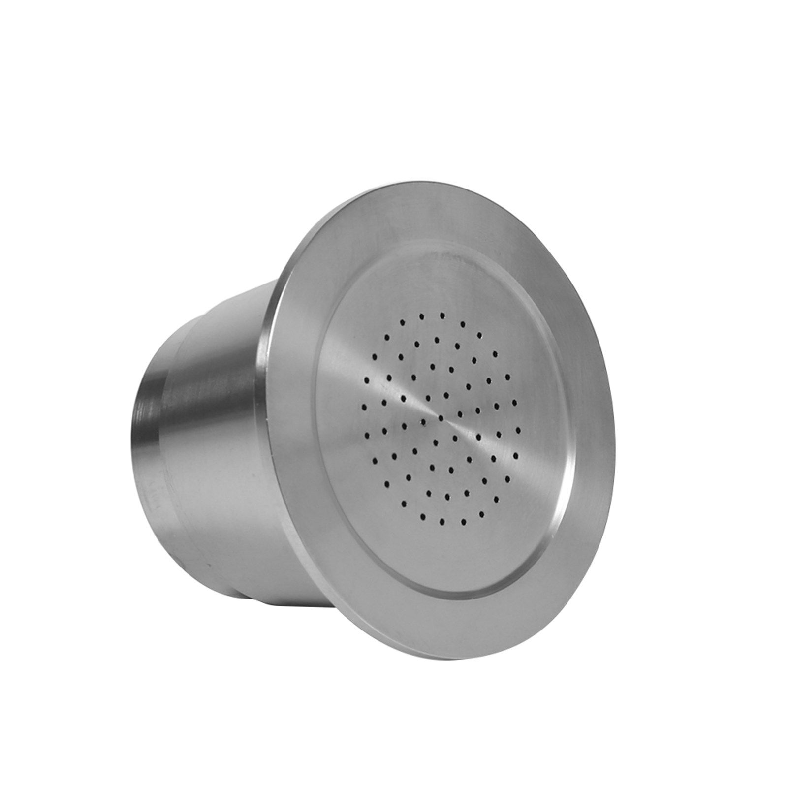 Stainless steel Refillable Reusable Coffee Capsule With Spoon Compatible For view 3