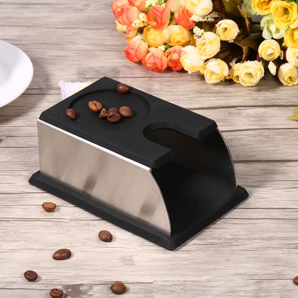 Coffee Tamper Holder Coffee Powder Maker Stand Rack Tool Stainless Steel view 4