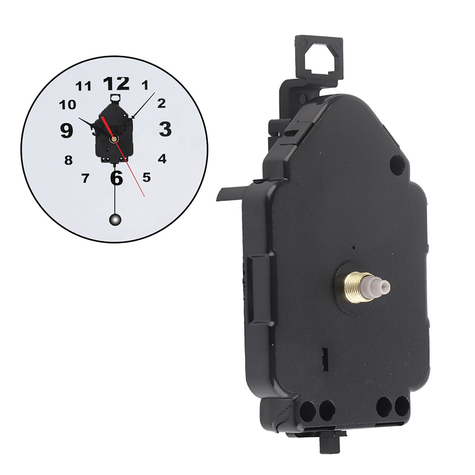 DIY Quartz Wall Clocks Movement Pendulum Mechanism Home Colck Repair Parts view 9