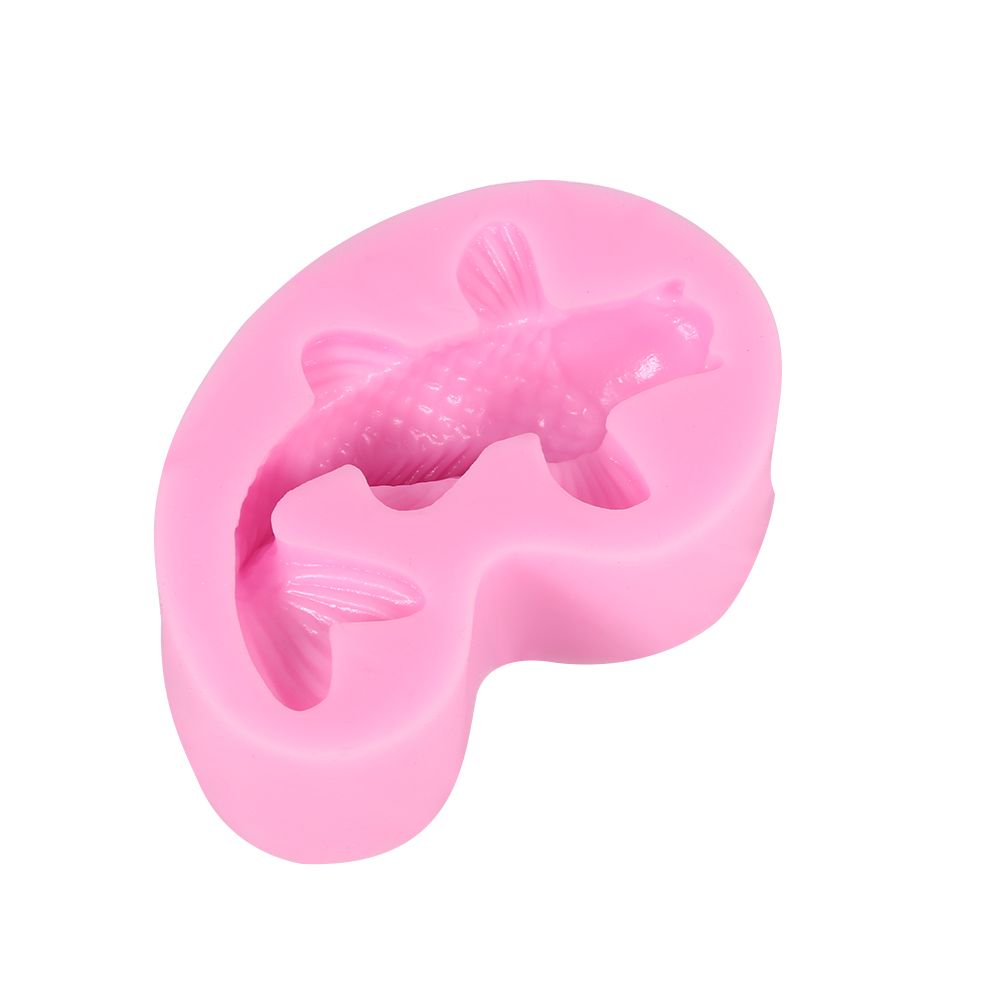 3D Fish Shape Silicone Fondant Mold Cake Decorating Tool Chocolate Sugarcraft view 4