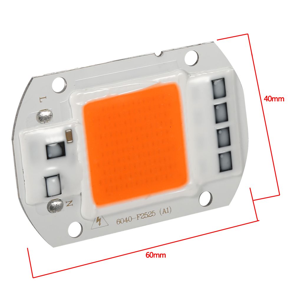 1Pc 50W Full Spectrum Warm/White Led COB Chip Grow Light Growth Lamp Garden view 6