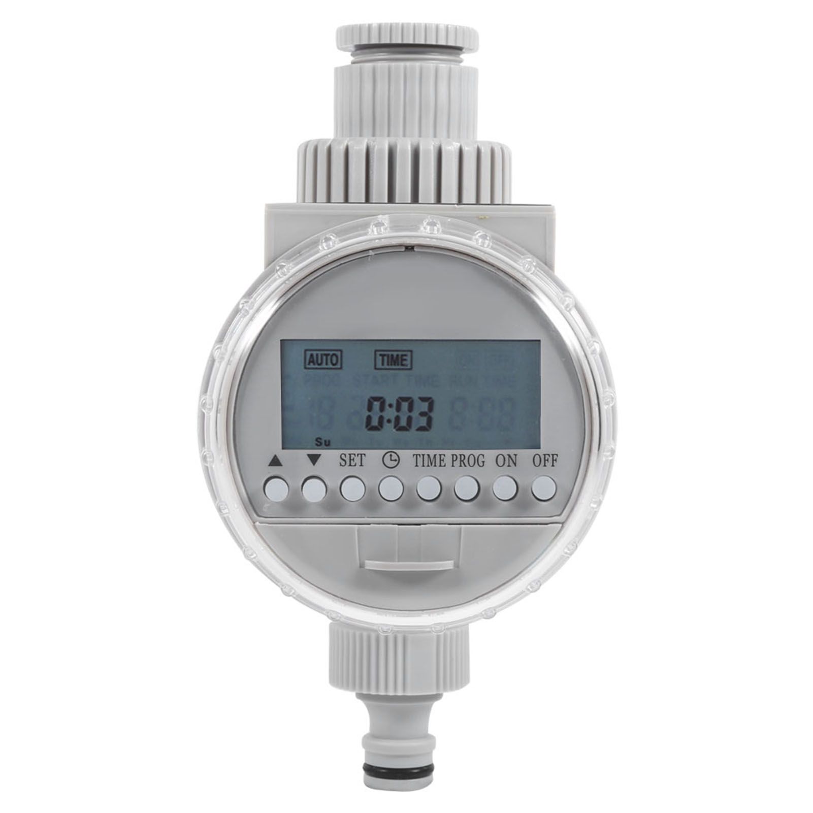 1Pc Solar Power Home Garden Auto Water Saving Irrigation Controller LCD view 7