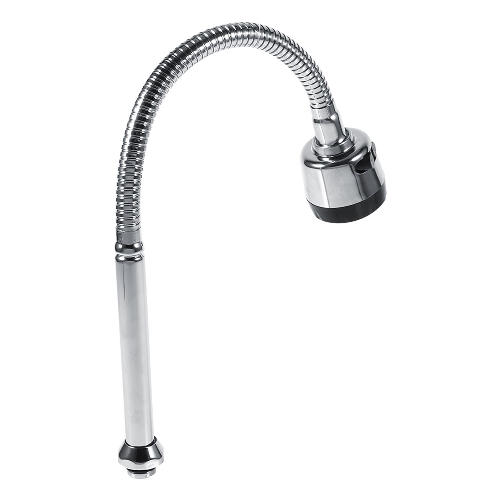 1x 304 Stainless Steel Swivel Spout Kitchen Sink Faucet Pipe Fittings Single view 3