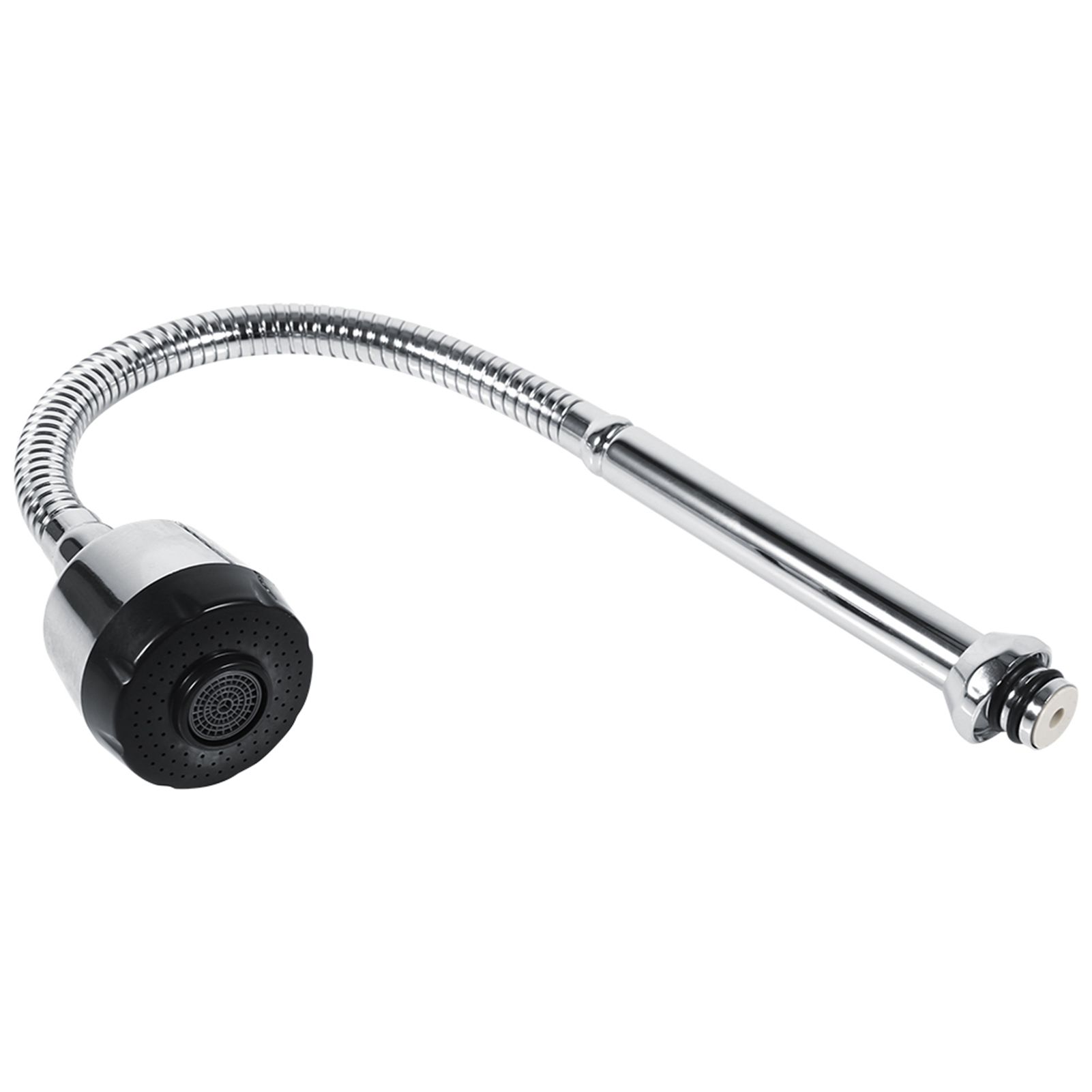 1x 304 Stainless Steel Swivel Spout Kitchen Sink Faucet Pipe Fittings Single view 4