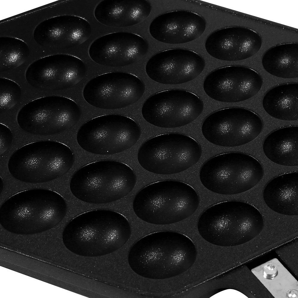 1x Aluminum Alloy NOn stick DIY Eggettes Pan Egg Bubble Cake Baking Mold Plate view 2