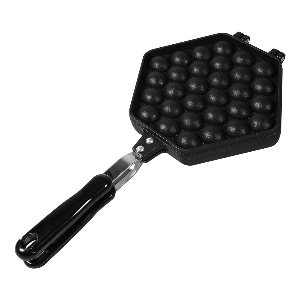 1x Aluminum Alloy NOn stick DIY Eggettes Pan Egg Bubble Cake Baking Mold Plate view 4