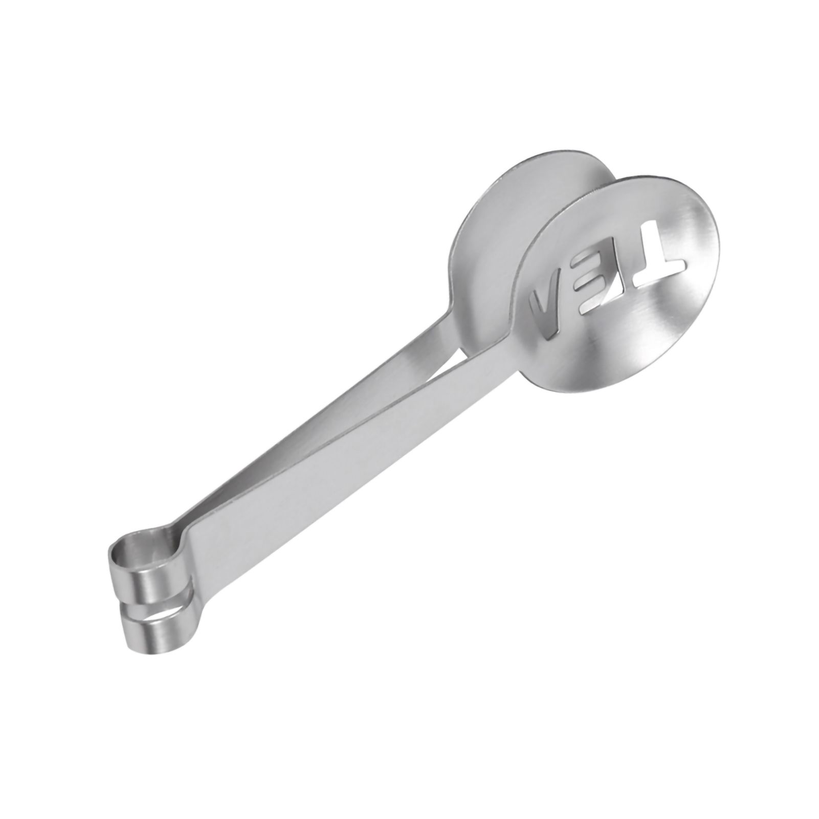 12CM Lightweight Stainless Steel Teabag Tongs Squeezer Strainer Grip Home