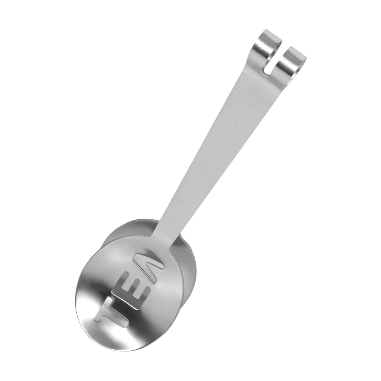12CM Lightweight Stainless Steel Teabag Tongs Squeezer Strainer Grip Home view 2