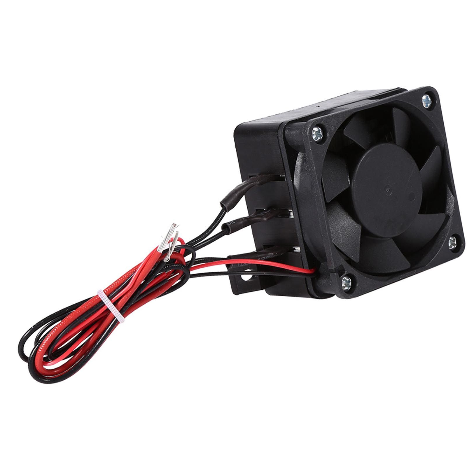 100W 12V Energy Saving PTC Car Fan Air Heater Constant Temperature Heating view 5