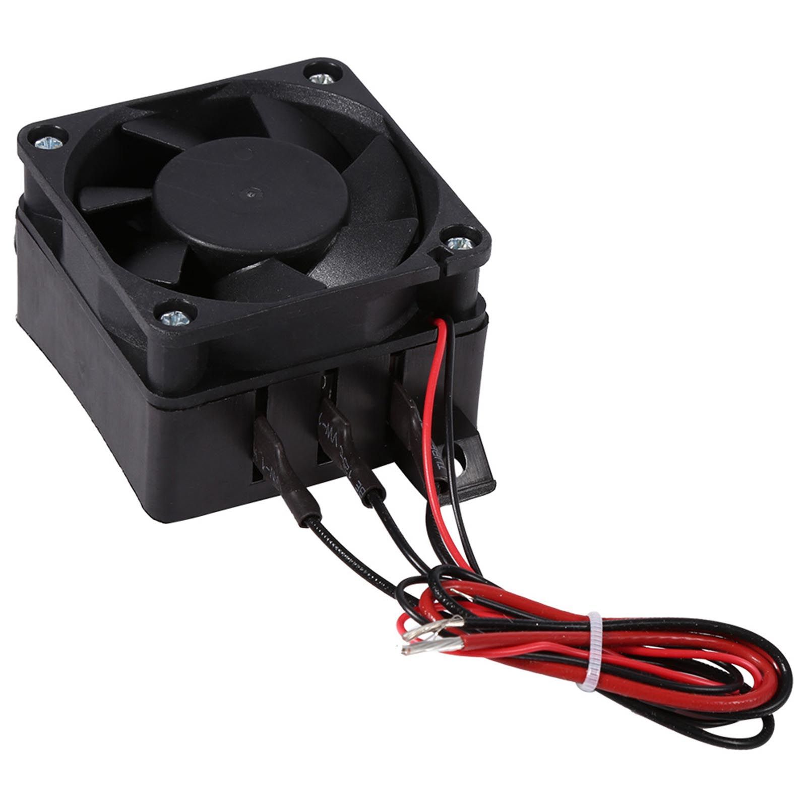 100W 12V Energy Saving PTC Car Fan Air Heater Constant Temperature Heating view 6