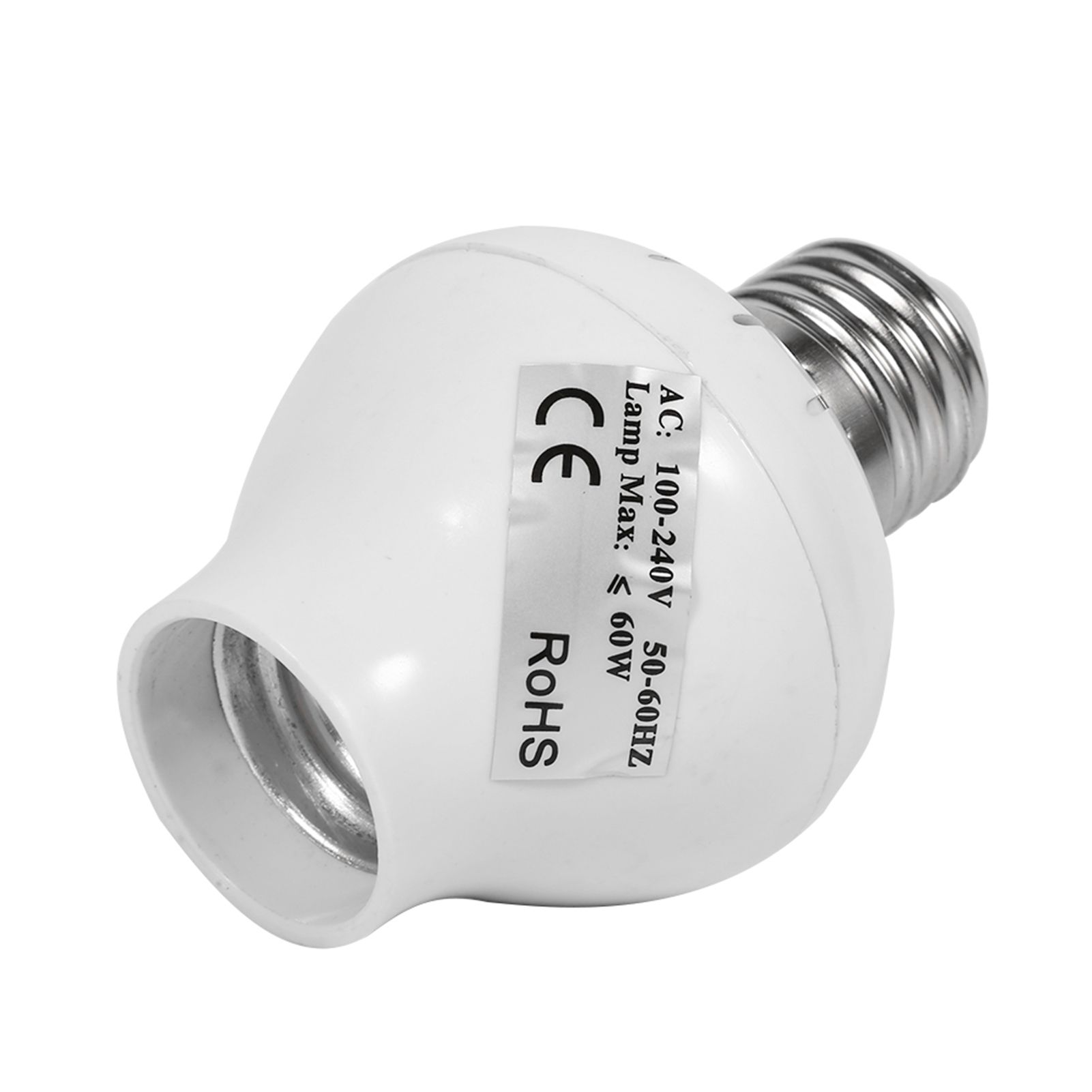 E27 Microwave Radar PIR Motion Sensor LED Light Bulb Switch Socket Lamp Holder view 2