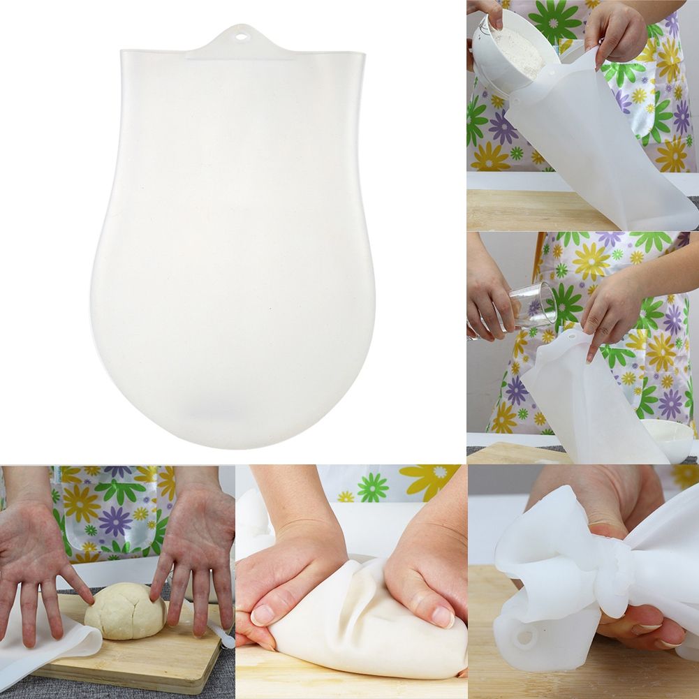 Soft Silicone Reusable Kneading Dough Bag Flour Mixing Preservation Bags view 10