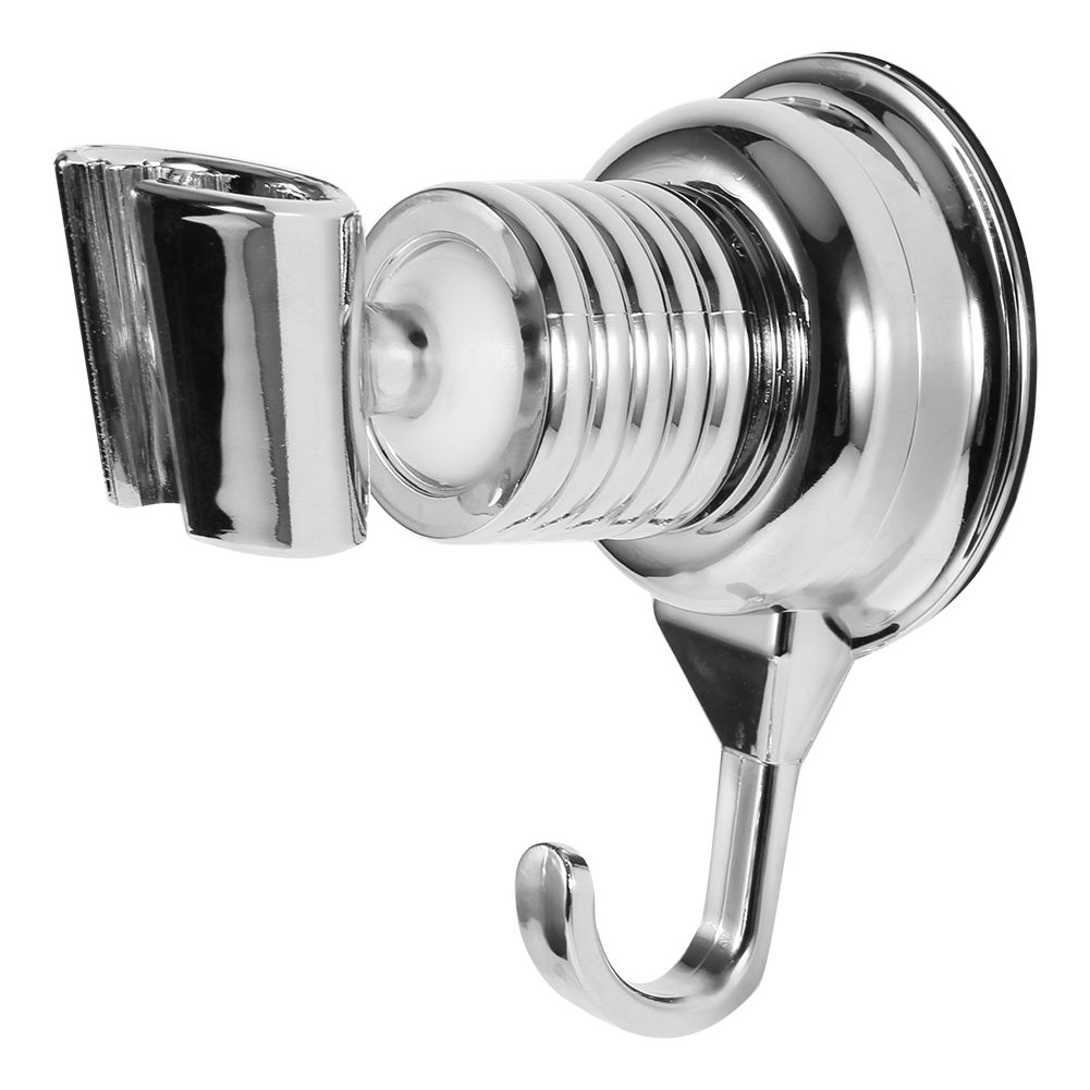 ABS 360 Degree Attached Adjustable Bathroom Shower Head Base Bracket Holder view 5