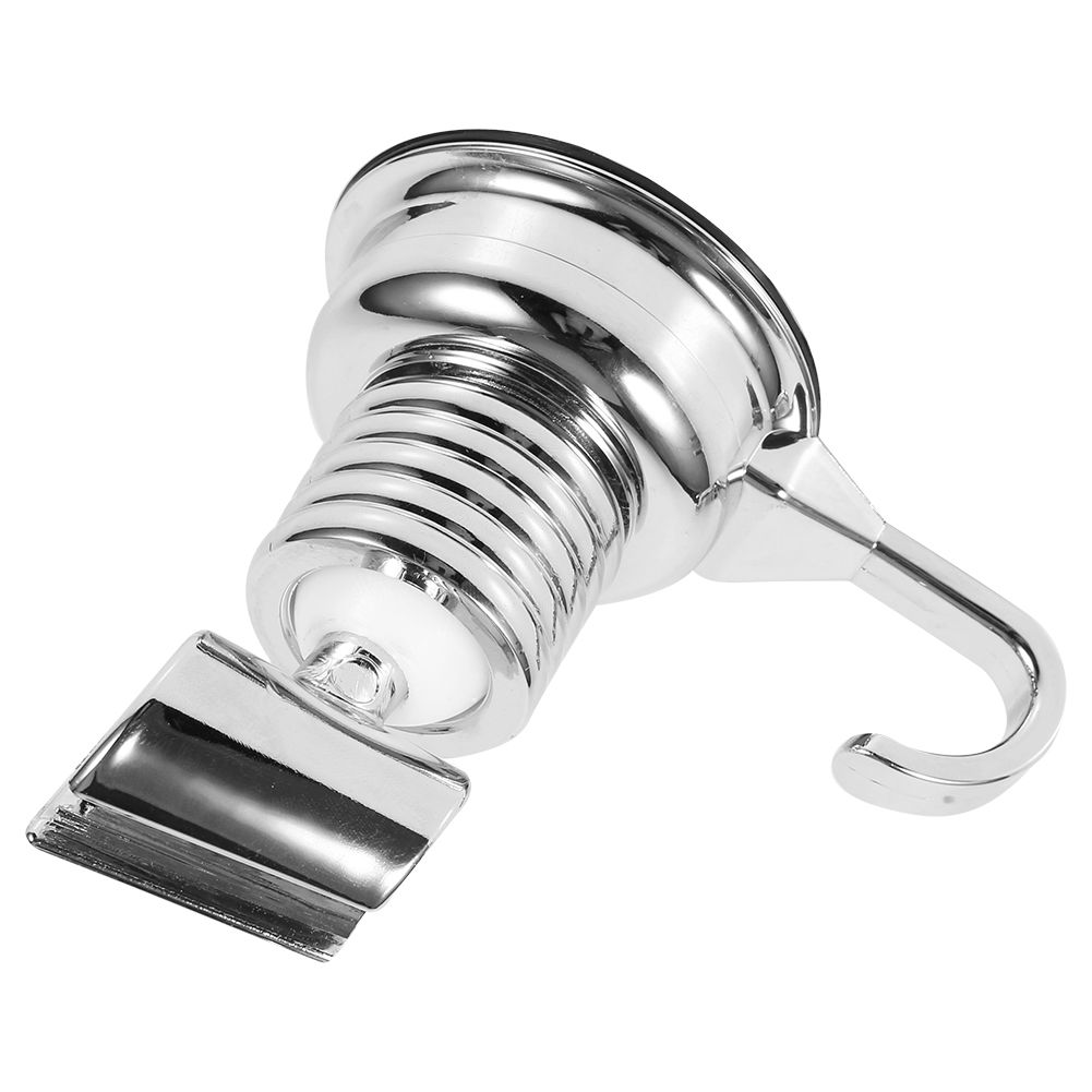 ABS 360 Degree Attached Adjustable Bathroom Shower Head Base Bracket Holder view 12