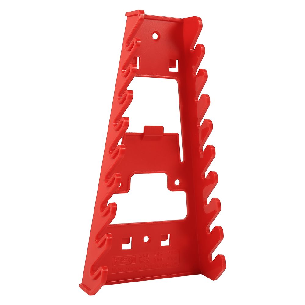 9 Slot Red Plastic Wrench Rack Standard Organizer Holder Storage Tool Wrenches view 4
