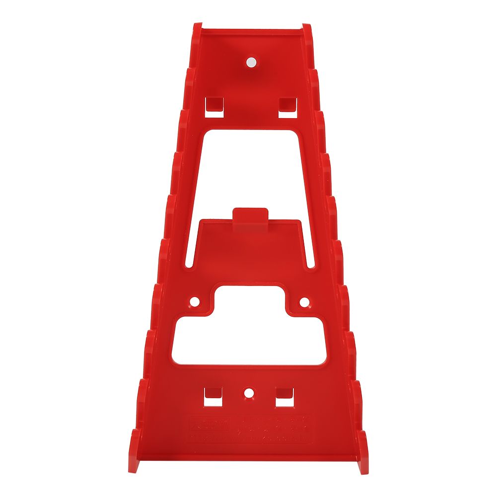 9 Slot Red Plastic Wrench Rack Standard Organizer Holder Storage Tool Wrenches view 5