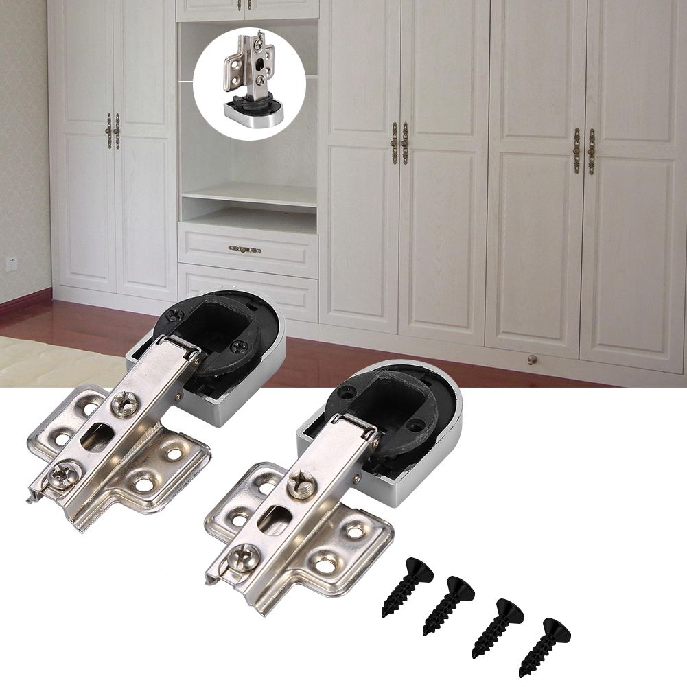 2Pcs/set Easy Installation Type Cabinet Cupboard Wardrobe Door Furniture view 9
