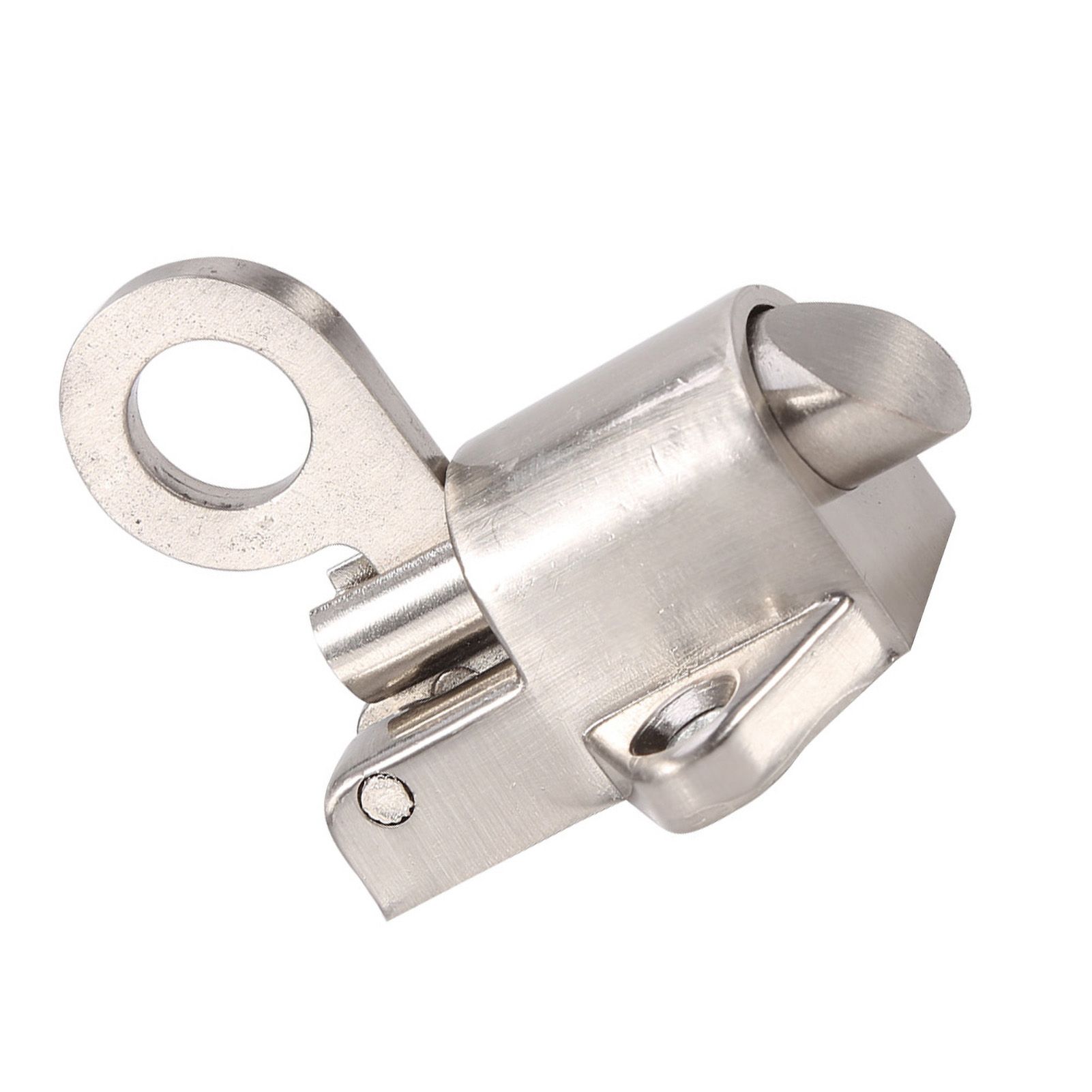 Window Gate Security Pull Ring Spring Bounce Door Bolt Aluminum Latch Lock view 5