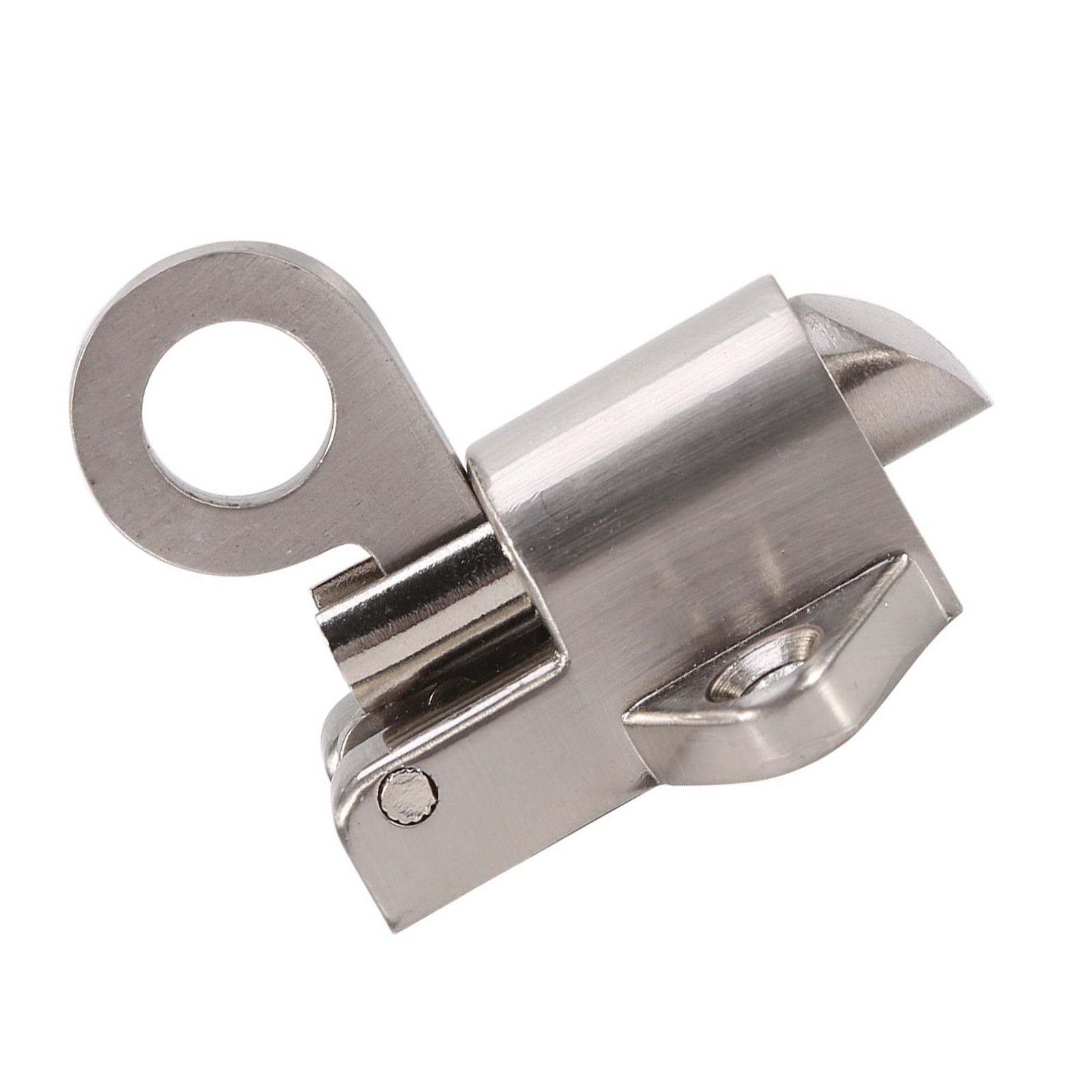 Window Gate Security Pull Ring Spring Bounce Door Bolt Aluminum Latch Lock view 8