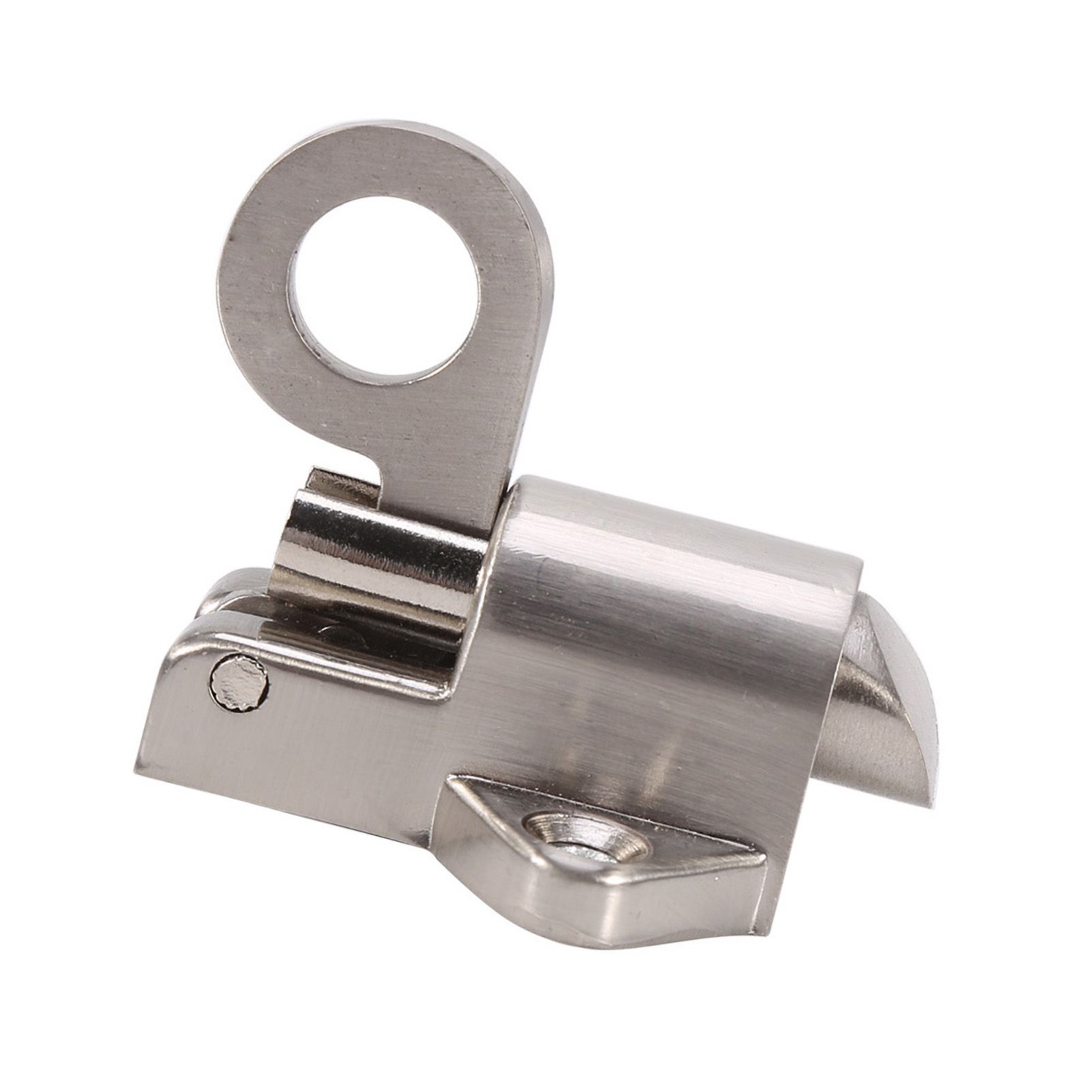 Window Gate Security Pull Ring Spring Bounce Door Bolt Aluminum Latch Lock view 9