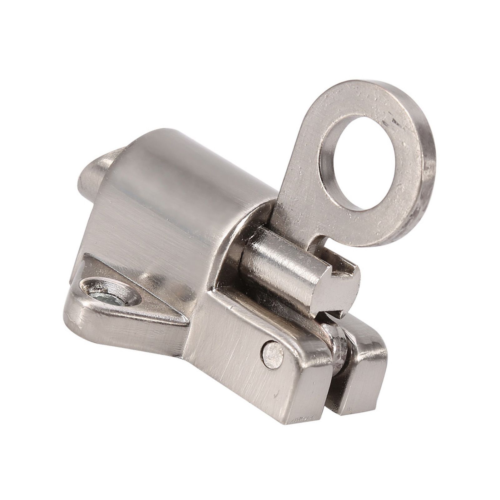 Window Gate Security Pull Ring Spring Bounce Door Bolt Aluminum Latch Lock view 12