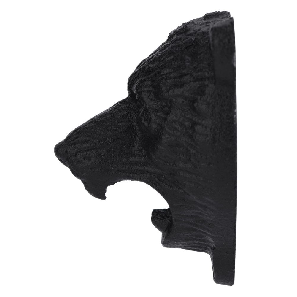 1Pc Cast Iron Bear Shape Wall Mounted Beer Soda Glass Bottle Cap Opener view 4