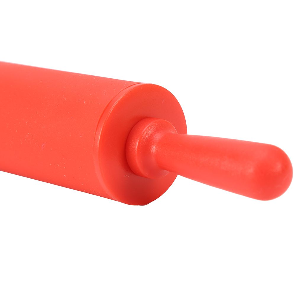 New NOn stick Silicone Rolling Pin Pastry Dough Roller Baking Tool with view 4