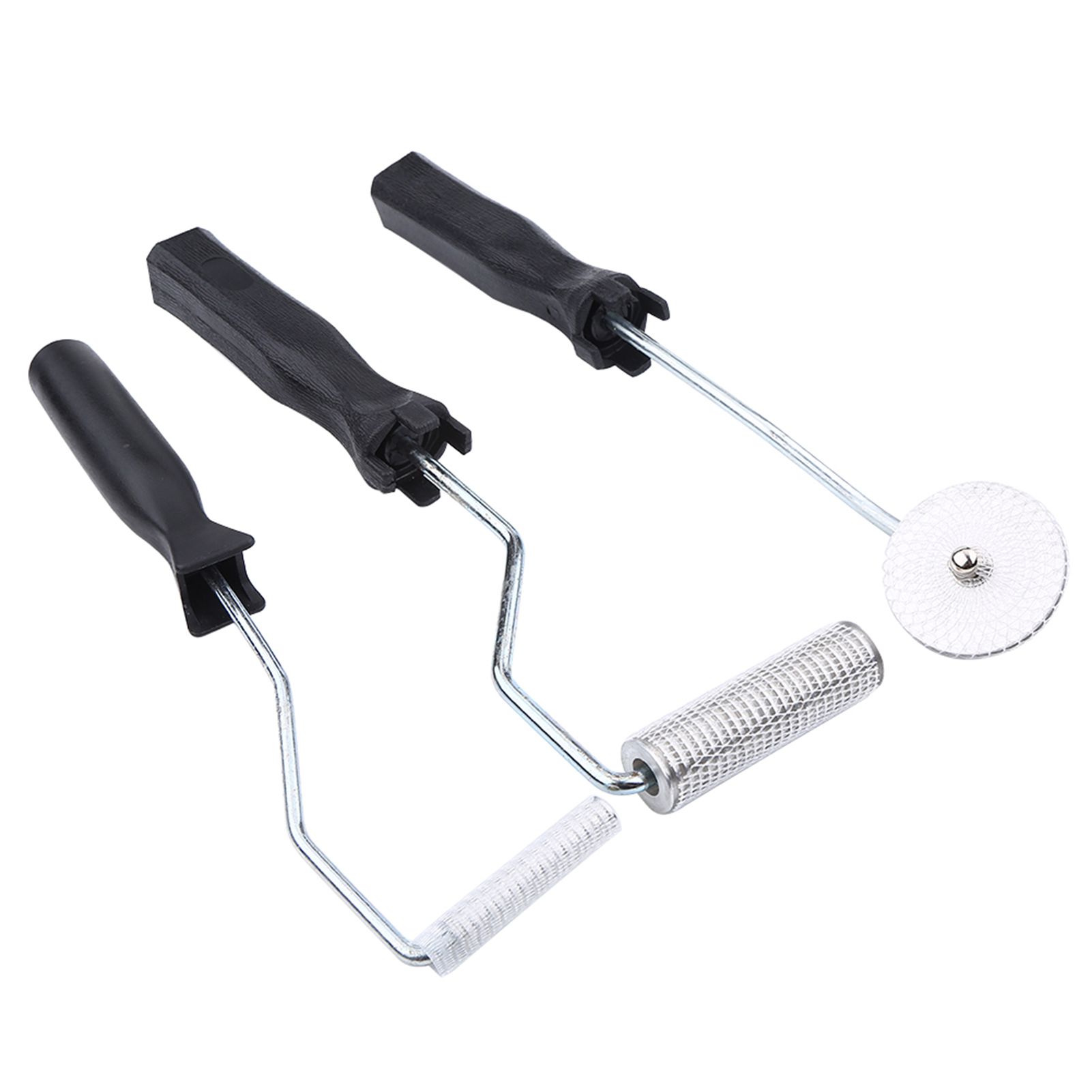 3Pcs/set Aluminum Alloy Fiberglass Bubble Paddle Tool Laminating Roller Kit view 2