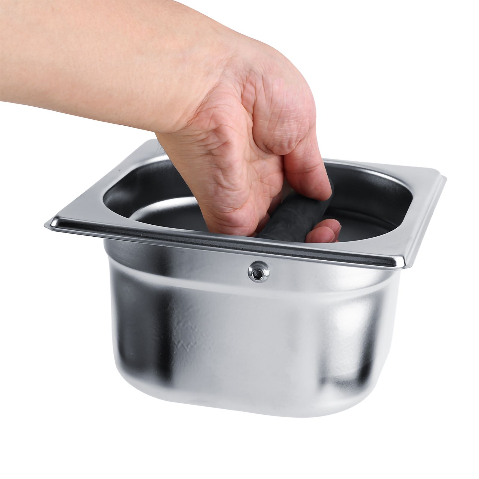 Stainless Steel Holder Container Knock Box Tool Accessory for Professional view 12