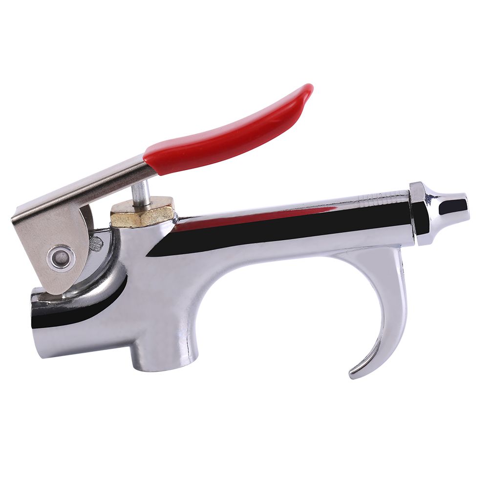 1pc Zinc Alloy Air Compressor Blow Kit Blower Dust Removing Gun Tool with Nozzle view 2