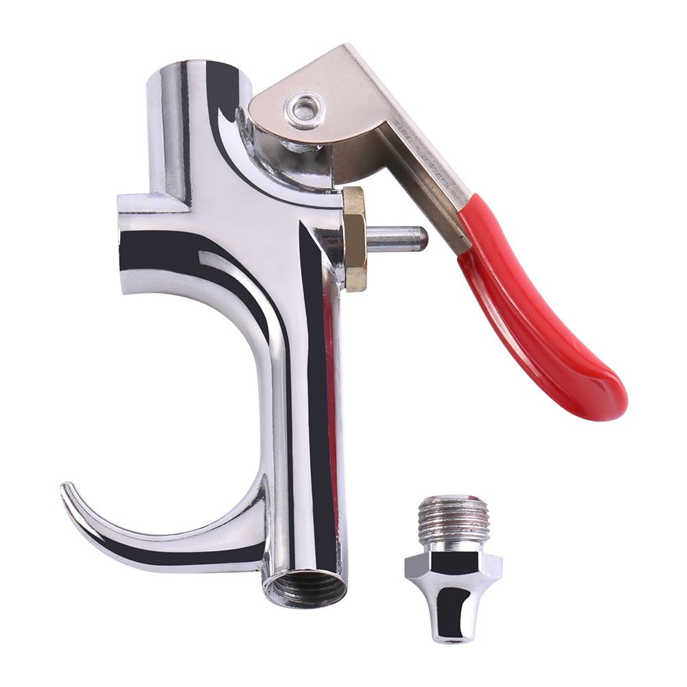 1pc Zinc Alloy Air Compressor Blow Kit Blower Dust Removing Gun Tool with Nozzle view 6