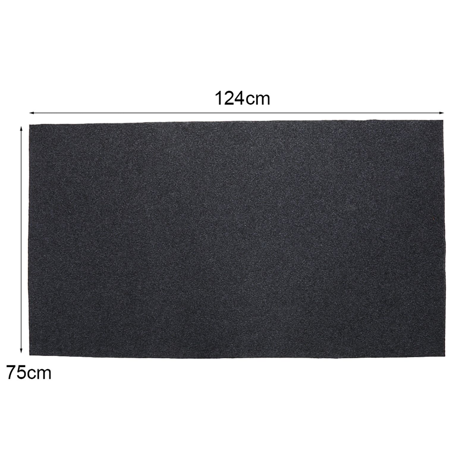 Flame Retardant Heat Resistant BBQ Gas Grill Splatter Mat Mat Backyard Floor view 8
