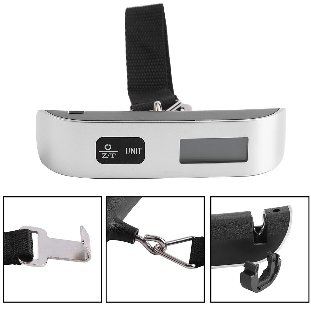 Portable T shaped LCD Digital Electronic Luggage Bag Scale Temperature Testing view 10