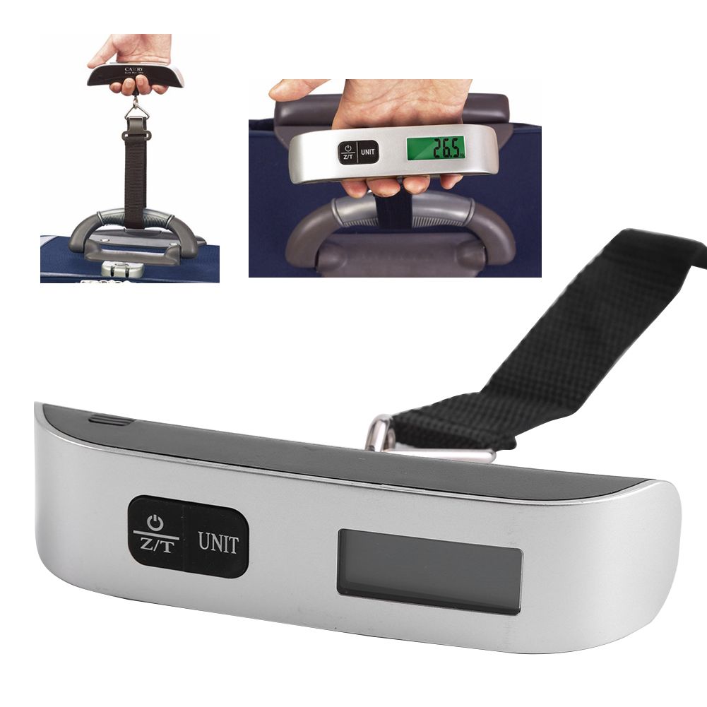 Portable T shaped LCD Digital Electronic Luggage Bag Scale Temperature Testing view 12