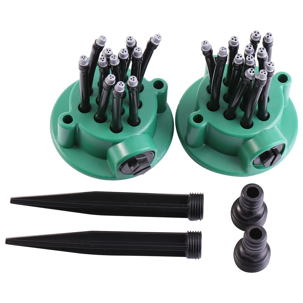 2Pcs Garden Plants Vegetable Adjustable Watering Sprinkler Multi use Lawn — image 1