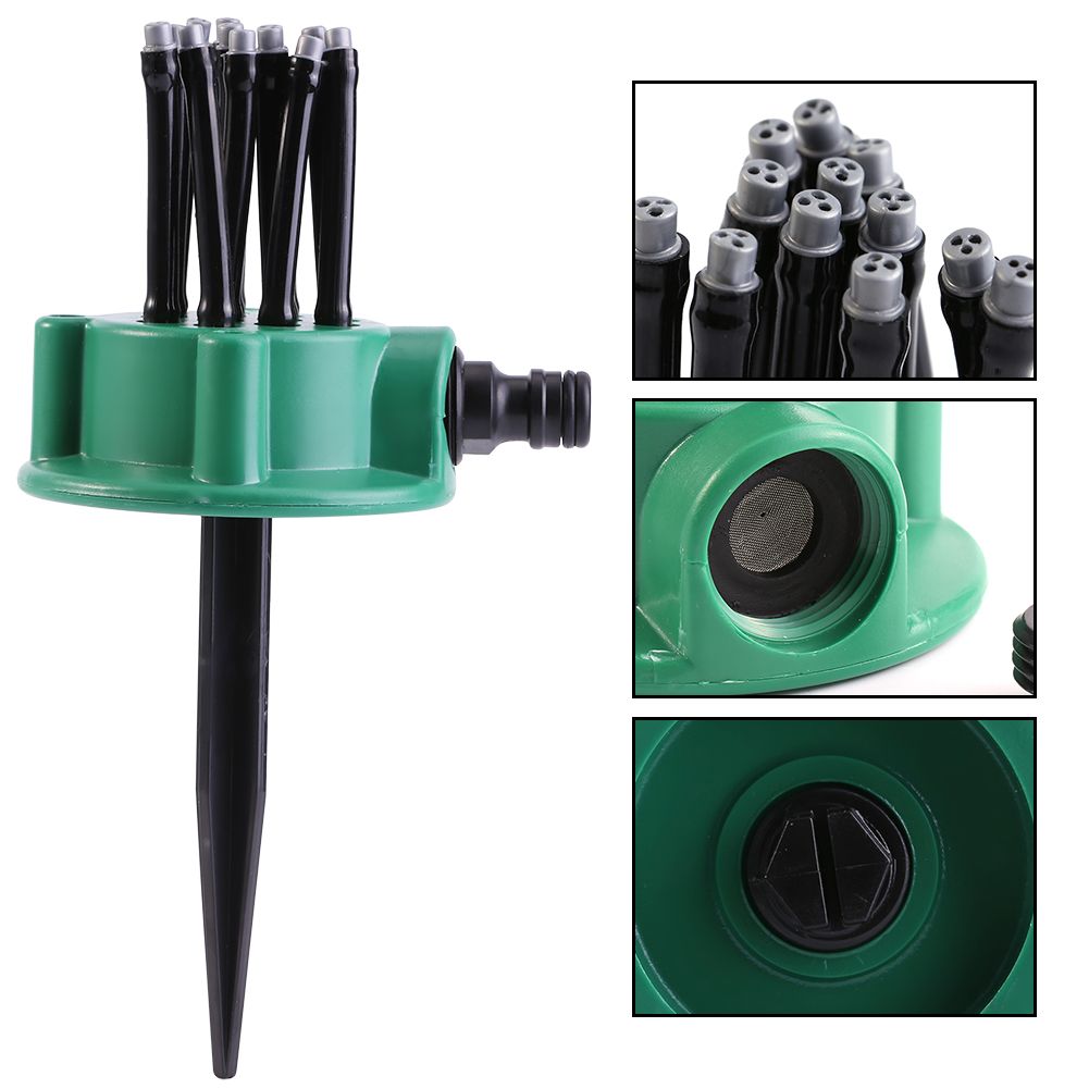 2Pcs Garden Plants Vegetable Adjustable Watering Sprinkler Multi use Lawn view 11