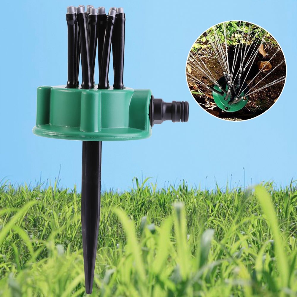 2Pcs Garden Plants Vegetable Adjustable Watering Sprinkler Multi use Lawn view 12