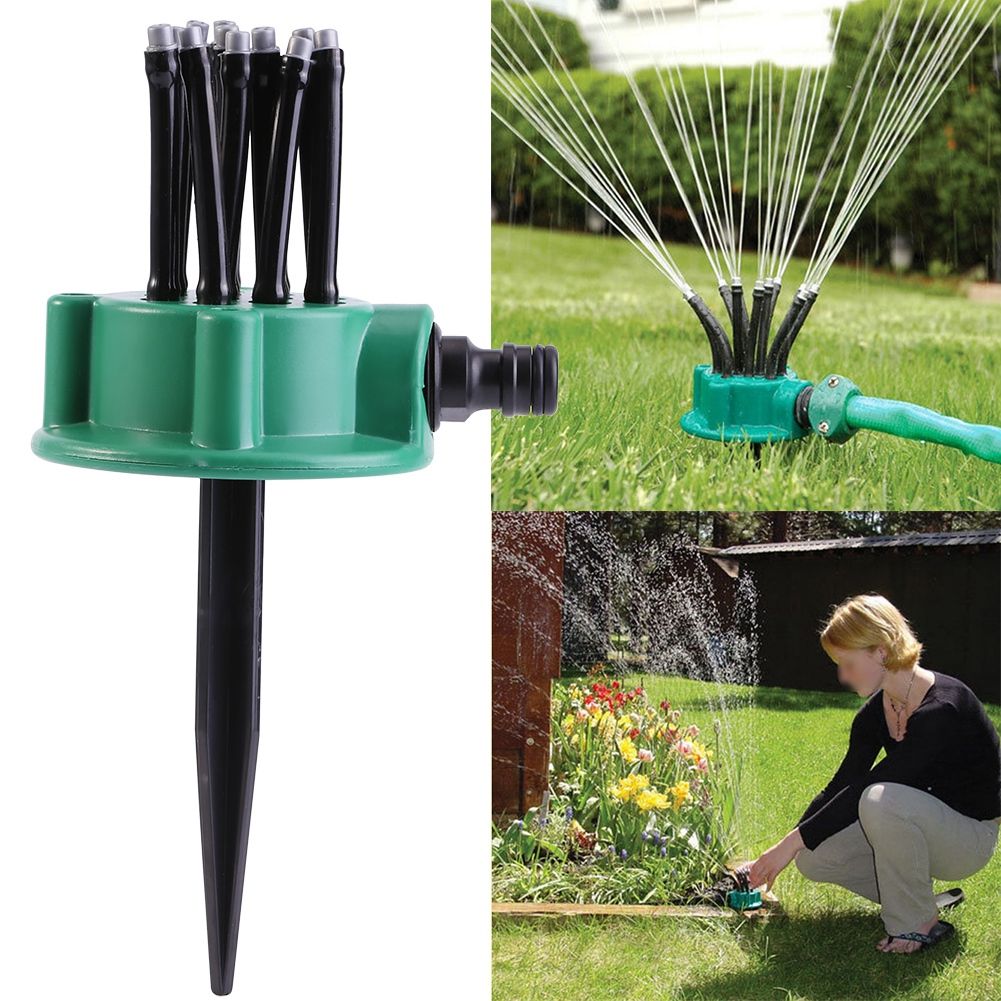 2Pcs Garden Plants Vegetable Adjustable Watering Sprinkler Multi use Lawn view 13