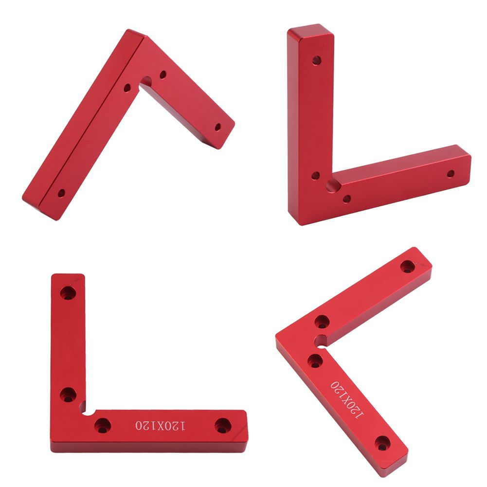 Aluminium Alloy L Shape 90 Degree Right Angle Corner Clamp Wood Metal Welding view 4