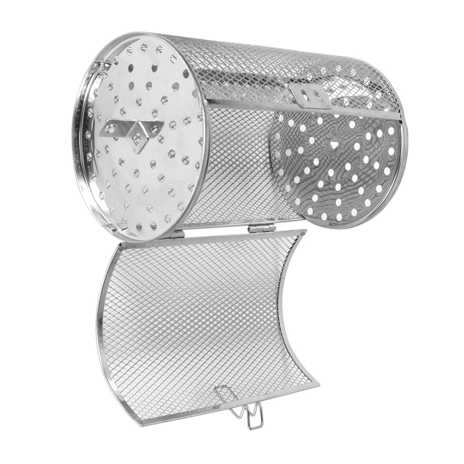 12*18cm Stainless Steel Bakeware Oven Roast Baking Rotary Nuts Beans Peanut view 6