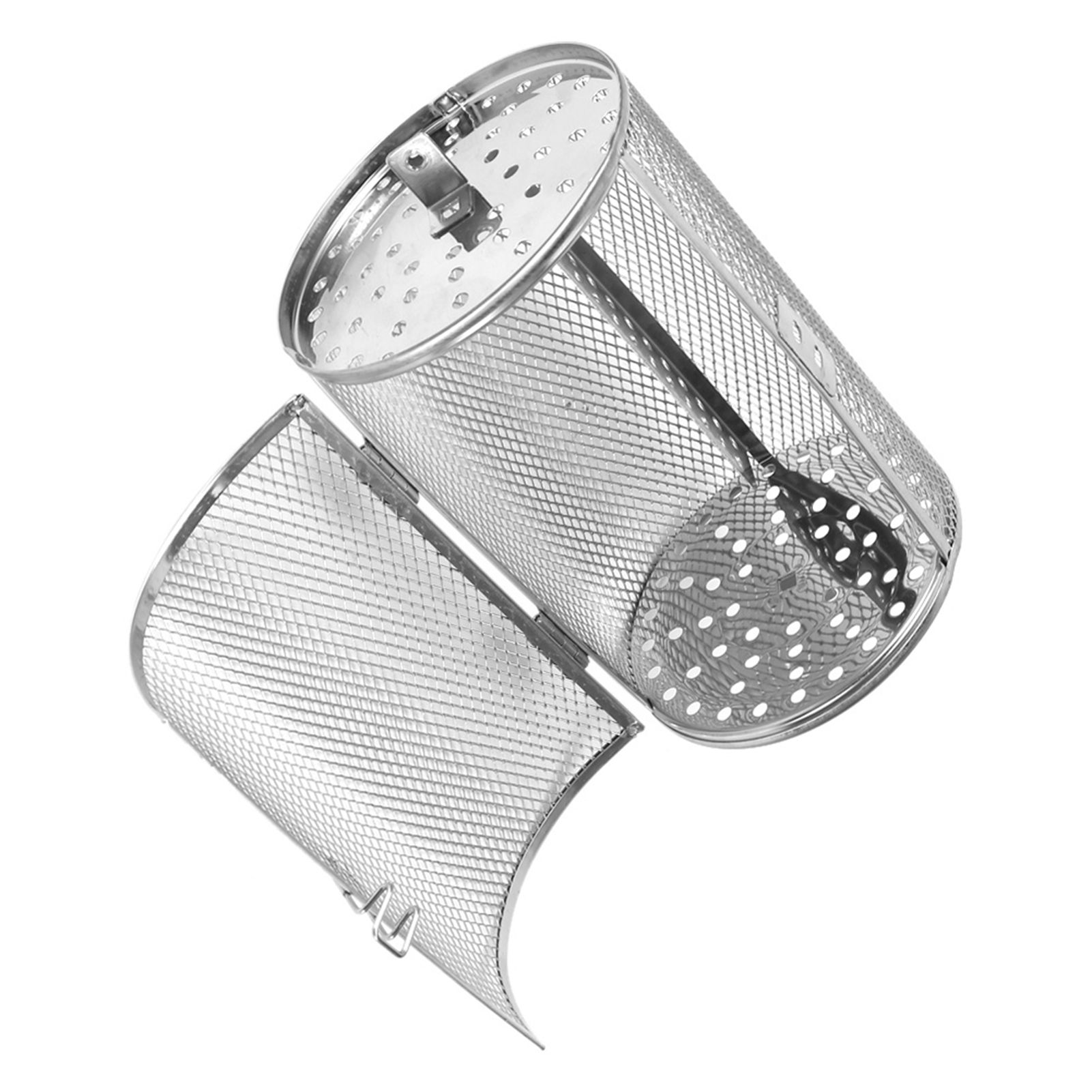 12*18cm Stainless Steel Bakeware Oven Roast Baking Rotary Nuts Beans Peanut view 9