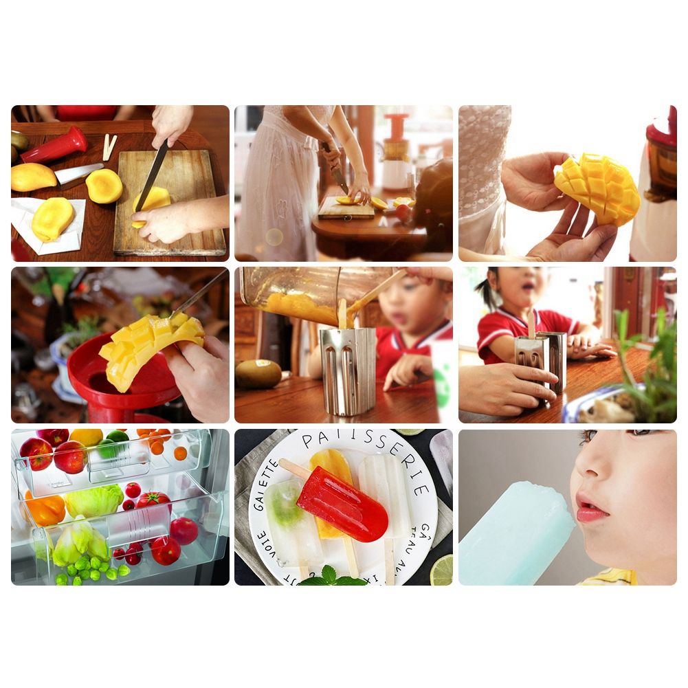 Ice Lolly Mold Stainless Steel Popsicle Mold Ice Cream Mould with Stainless view 3