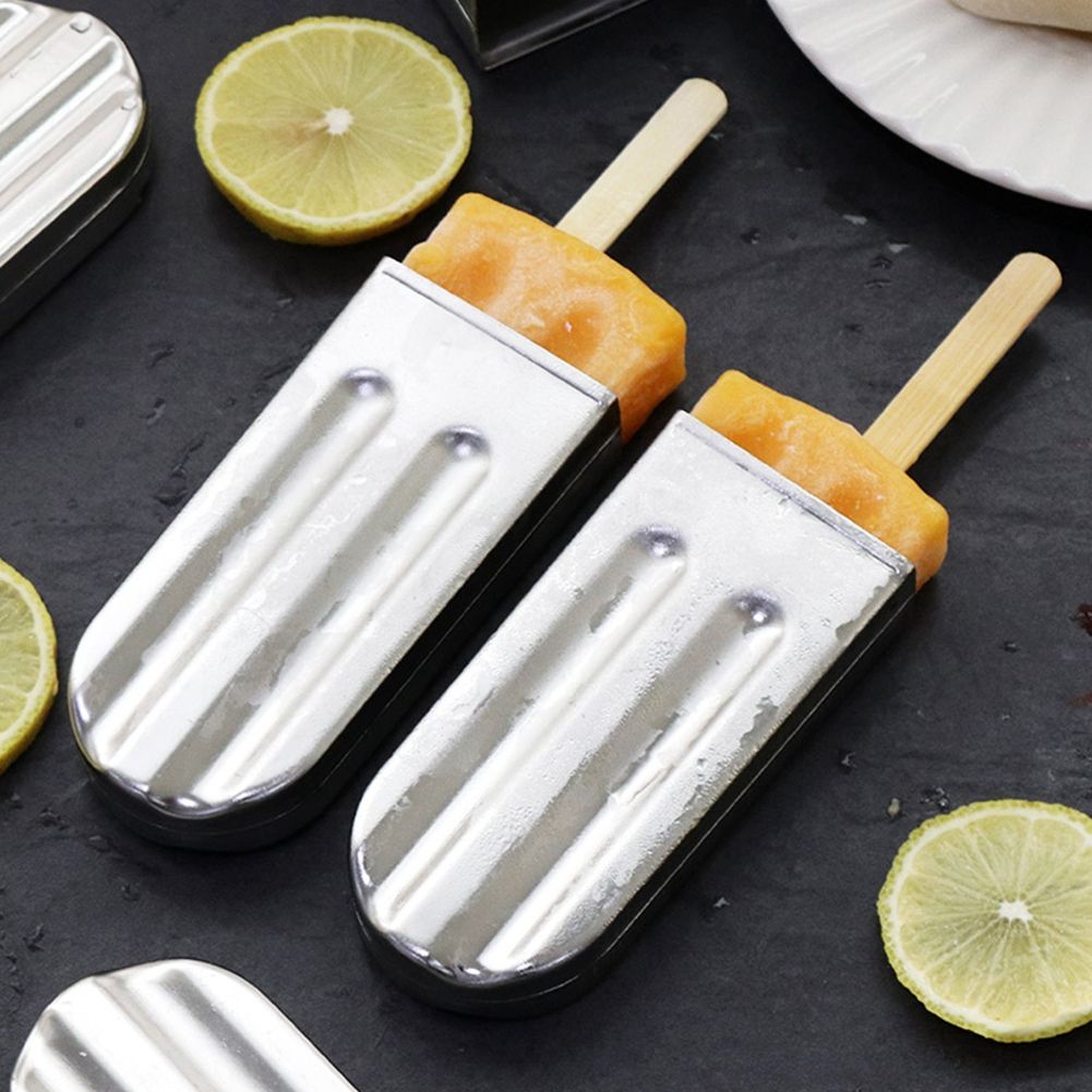 Ice Lolly Mold Stainless Steel Popsicle Mold Ice Cream Mould with Stainless view 6