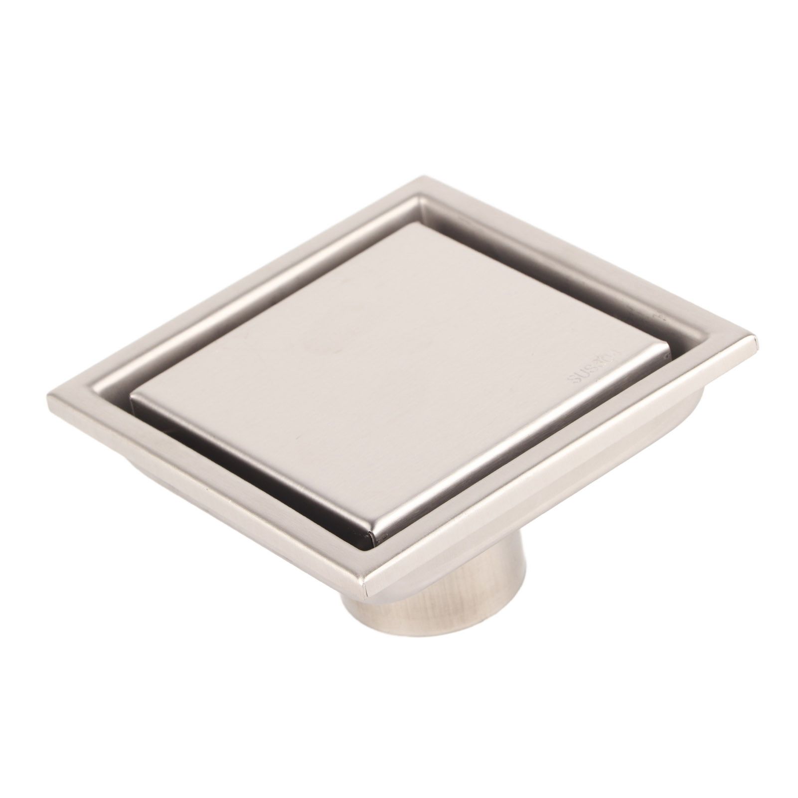 Home Stainless Steel Square Shape Antiodor Bathroom Floor Drain Waste Gate view 6